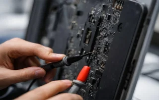 LED display maintenance fault-scope diagnosis
